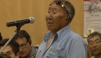 Link to: ᓂᐲᑦ ᐃᓄᒃᑎᑐᑦ Louie Uttak NIRB Community Roundtable, July 23, 2012, Igloolik, 5:58 Inuktitut 