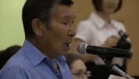 Lien vers: Igloolik Mayor Nicholas Arnatsiaq, NIRB Final Public Hearings, July 23, 2012, Igloolik, 3:36 English version 